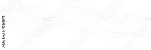 Abstract Gray Wave Lines Vector Illustration, Modern Technology-Inspired Texture Design, Seamless Digital Pattern, Futuristic Minimalist Art