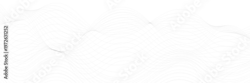 Abstract Gray Wave Lines Vector Illustration, Modern Technology-Inspired Texture Design, Seamless Digital Pattern, Futuristic Minimalist Art