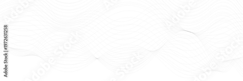 Abstract Gray Wave Lines Vector Illustration, Modern Technology-Inspired Texture Design, Seamless Digital Pattern, Futuristic Minimalist Art