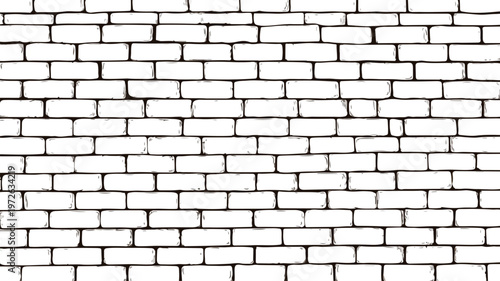 Modern Brick Pattern Wallpaper for Background Design