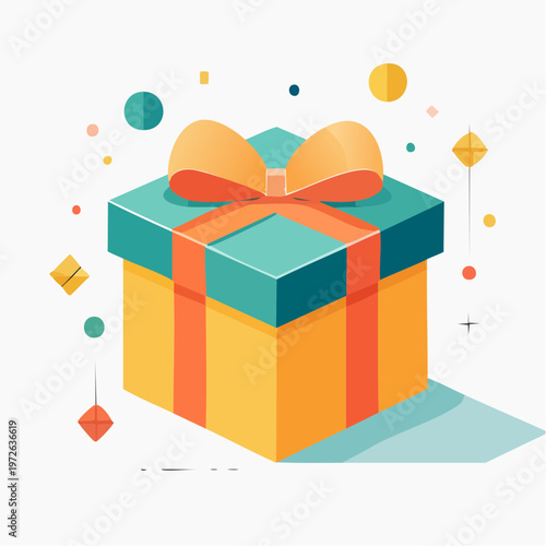 Cadeau Géométrique Célébration
