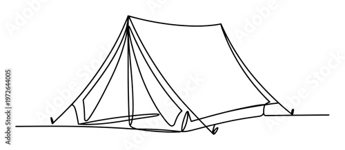 Tent Vector Illustration