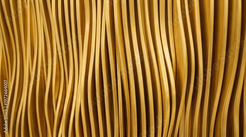 Close-Up Photo of Ridges in Curved Wooden Surface for Interior Design or Craft Projects