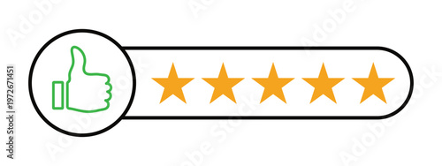 Review icon set. Rating stars vector icon set from one to five, Feedback icon collection. Concept of best ranking. Satisfaction thin line icon set.