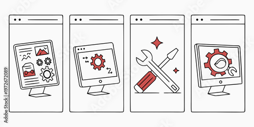 Artistic illustration of a woman with unique facial features and attire