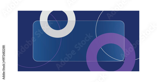 Title abstract glass effect background modern shapes and colors for graphic design and digital art description a vibrant abstract composition featuring translucent shapes with