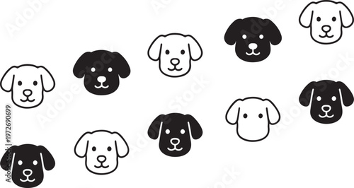 Isolated Cute Dog Illustration Icon, Cute Dog Illustration Icon icon, Cute Dog Illustration Icon vector, puppy design, adorable pet, animal character, cute dog, pet graphic
