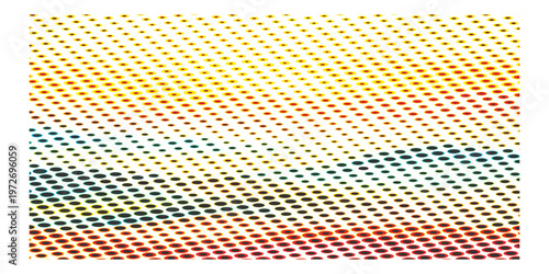 Abstract Pattern of Diagonal Lines and Colors.