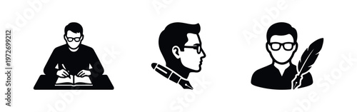 Set of black gas tank and propane cylinder icons on a white background, representing fuel, energy, and industrial storage containers.