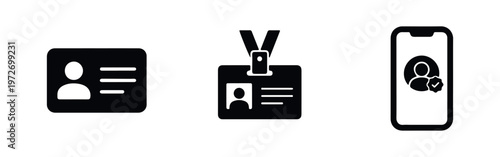 Minimalist black silhouette icons representing flower delivery services via bicycle, pedestrian courier, and van. Perfect for florist businesses.