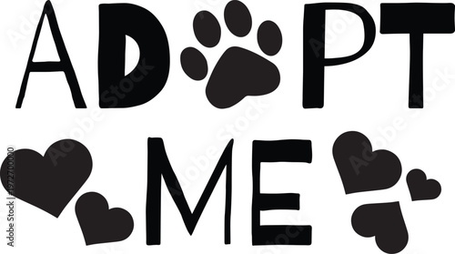 Adopt Me Typography , Adopt Me Design Template