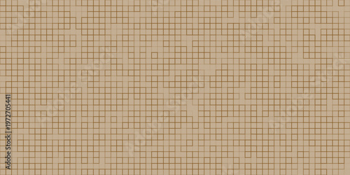 Brown beige natural cotton linen textile texture background banner panorama