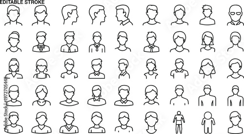 Healthcare Professionals and Medical Staff Vector Icon SetHealthcare Professionals and Medical Staff Vector Icon Set