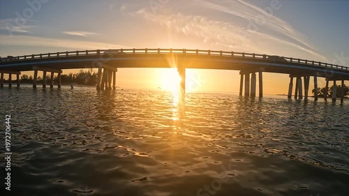 Sunset Longboat Key Bridge