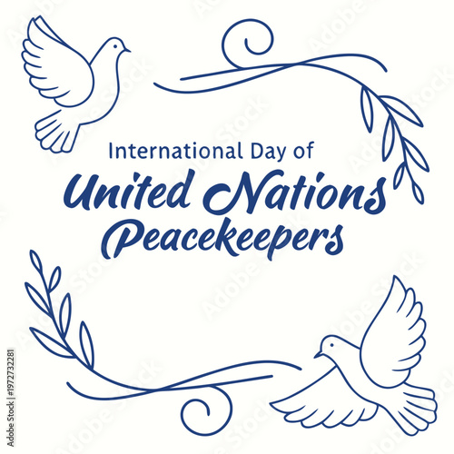 international day of united nations peacekeepers, peace, peacekeepers, united, nations, socials