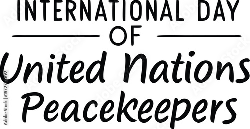 international day of united nations peacekeepers, peace, peacekeepers, united, nations, socials