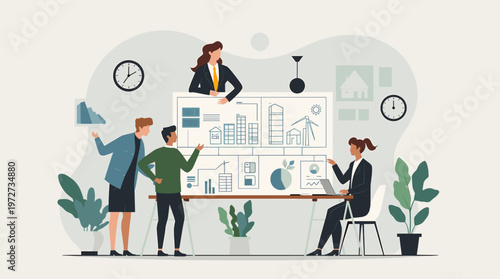 A soft, neutral beige background creates a calming and versatile base. Perfect for showcasing products, text overlays, or as a minimalist design eleme