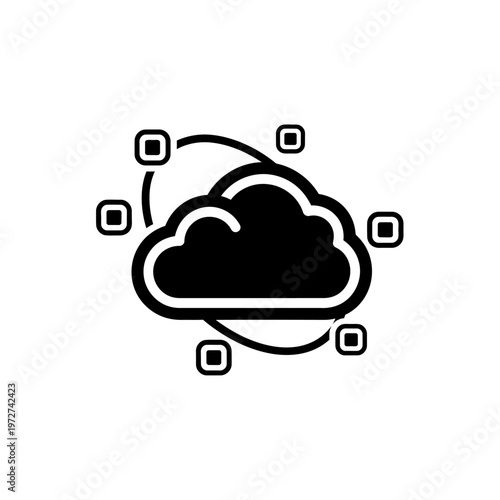 Cloud computing technology data storage.