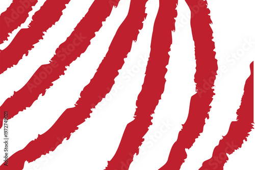 Wild Animal Red Claw Scratches on White Background | Aggressive Beast Marks | Abstract Bloody Slash Texture Vector Illustration | Monster Attack Sign | Grunge Tiger Rips 