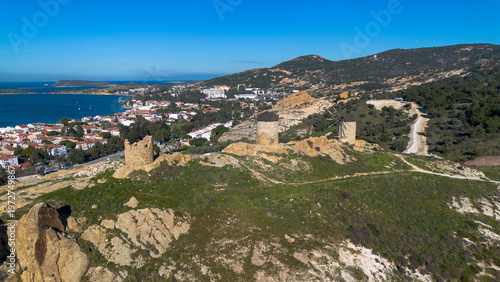 Aerial High Angle View of A...
