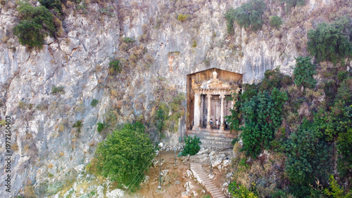 Ancient Amintas Rock Tombs ...