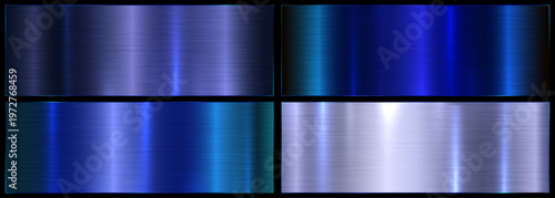 dark blue metal gradient. background palette with dark blue texture.Metallic gradient effects for creating texts and bulletin boards, infographics.