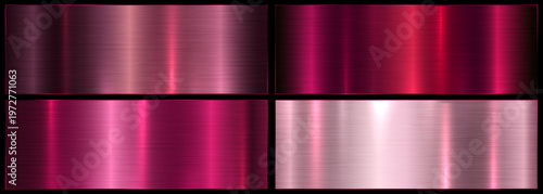 pink metal gradient. background palette with pink texture.Metallic gradient effects for creating texts and bulletin boards, infographics.
