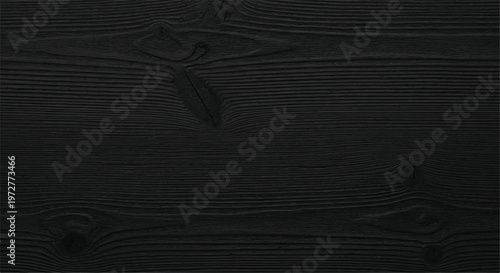 Black wood texture. Black wooden background. Wood grains. Texture of natural black wood.