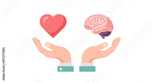 Balancing emotion and logic: heart and brain in harmony