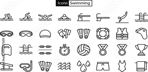 Collection of travel and transport icons including airplanes, compasses, suitcases, globes, and trains