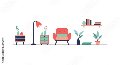 minimalist living room interior