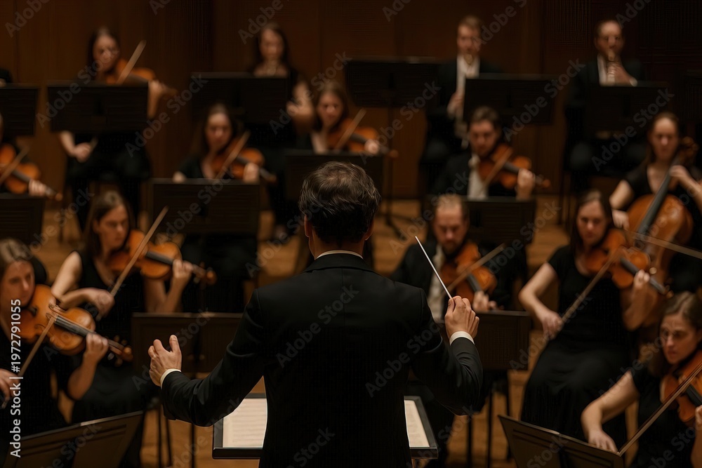 Fototapeta premium classical musical orchestra