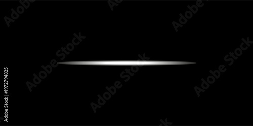 Colorful light trails, long time exposure motion blur effect. Red and blue glowing neon lights lines. Red blue special effect, speed police line. Magic of moving fast lines. Vector Illustration