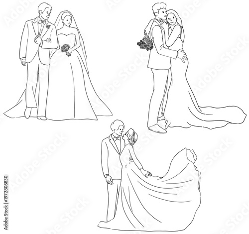 bride and groom