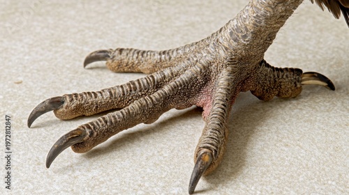 Close-up of a Vulture's Foot and Claws