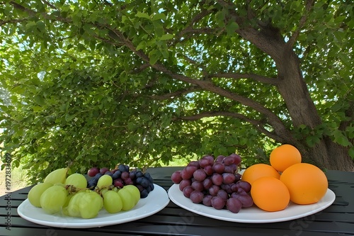 fruits on the table