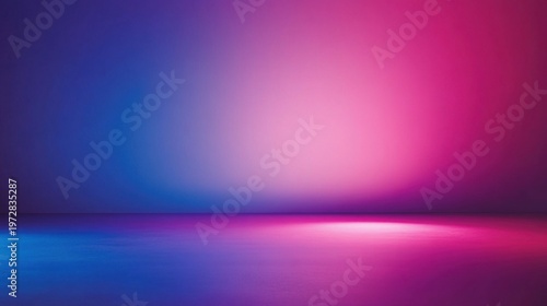 Vibrant Electric Blue to Purple Gradient Background