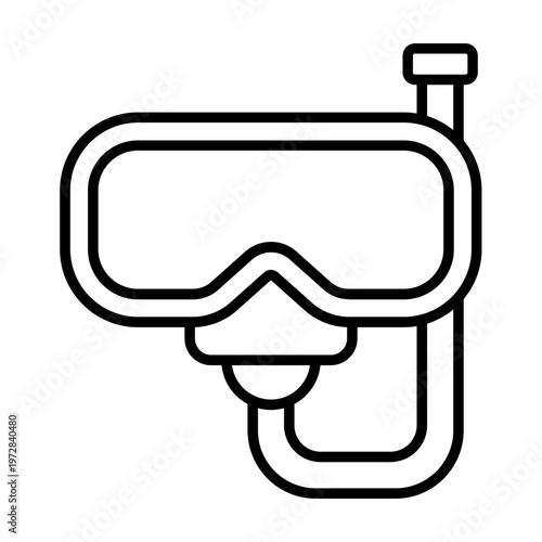 Diving Mask Icon