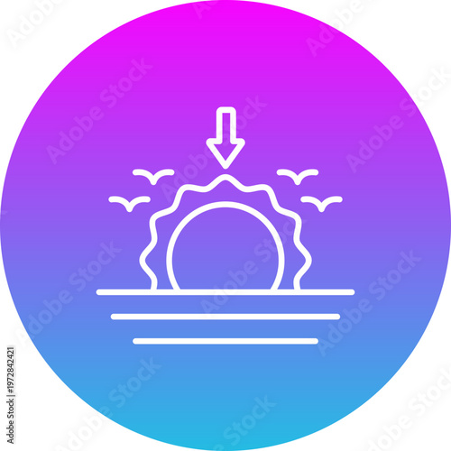 Sunset Icon