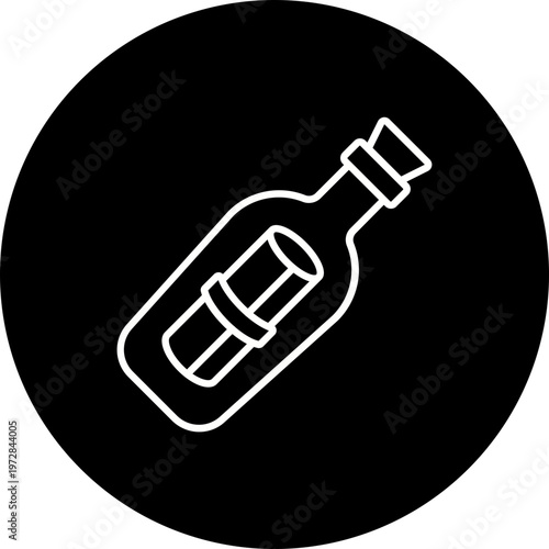 Message In Bottle Icon