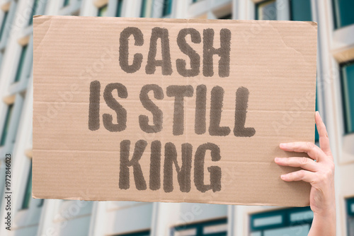 Photography "Cash Is Still King" Many consumers and workers still prefer cash transactions because they offer real autonomy