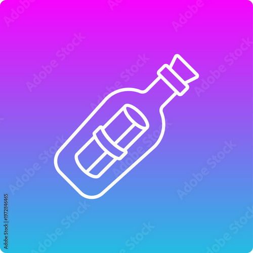 Message In Bottle Icon