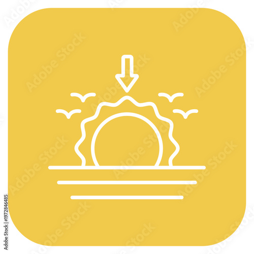 Sunset Icon