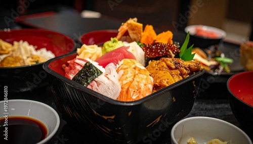 japanese food on the table