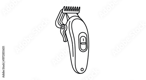 Electric Hair Clipper Outline Icon
