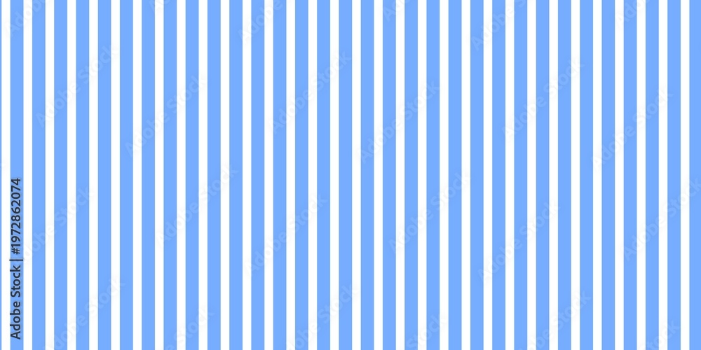 Obraz premium A clear sky-blue seamless vertical stripes pattern. Fresh geometric line texture for summer themes, creative digital backgrounds, and modern wallpaper designs.