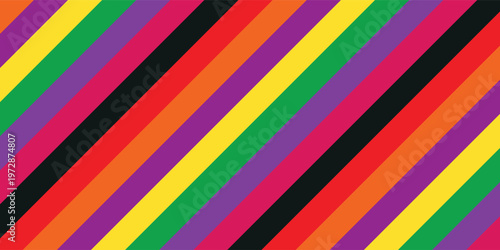 Vibrant Vertical Color Bar Pattern for Modern Design.