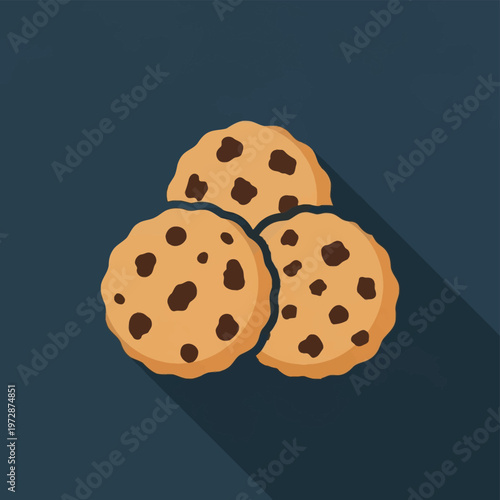 black and white dice on blue