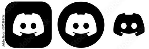 Discord Logo Icons Set