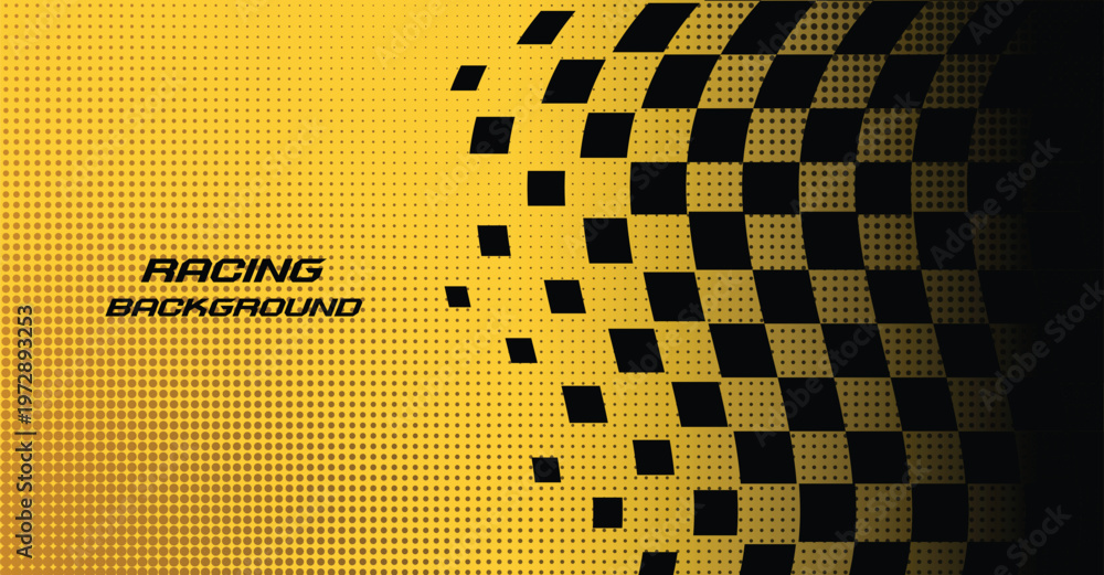 Fototapeta premium Racing abstract design background vector